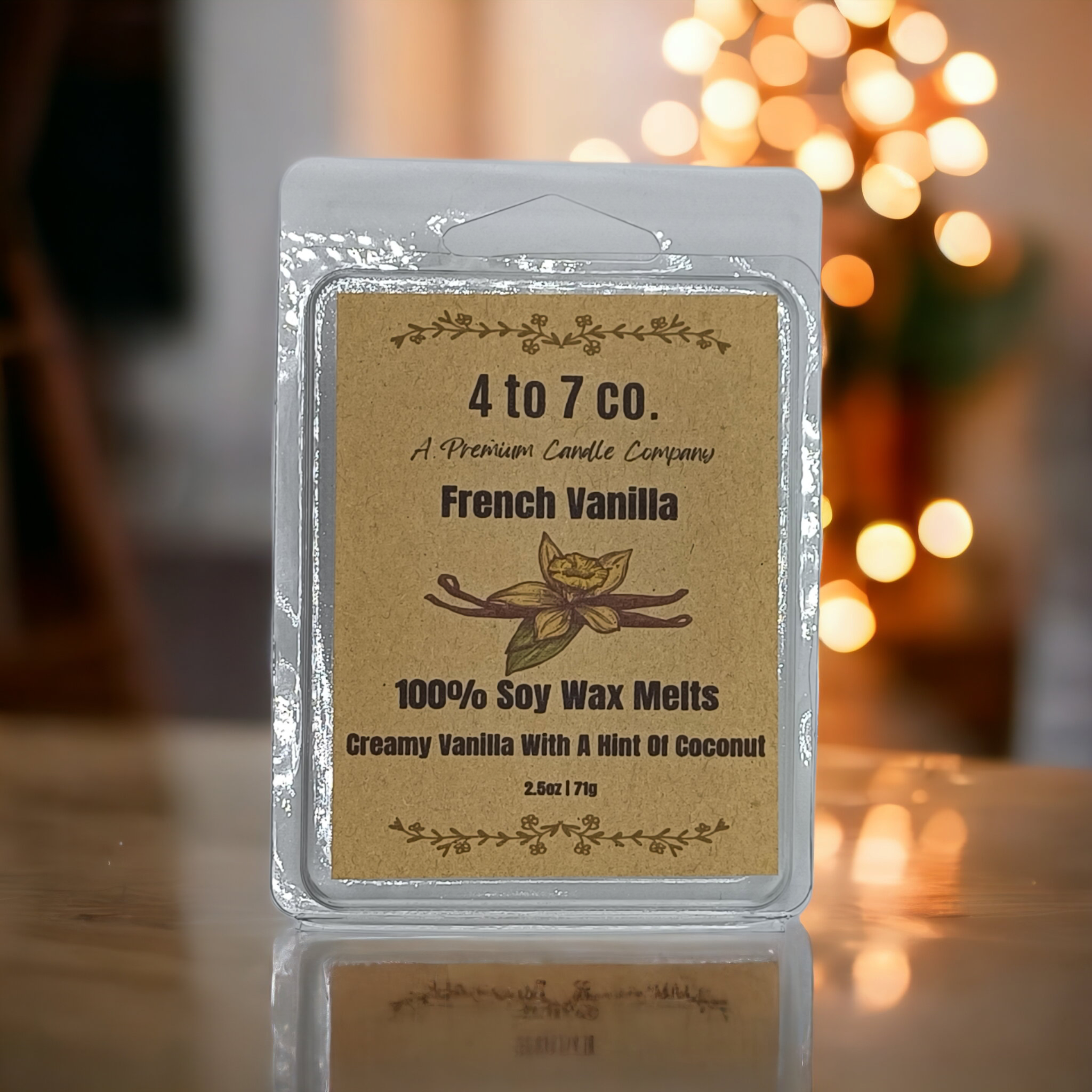 French Vanilla Wax Melts – 4 to 7 co.