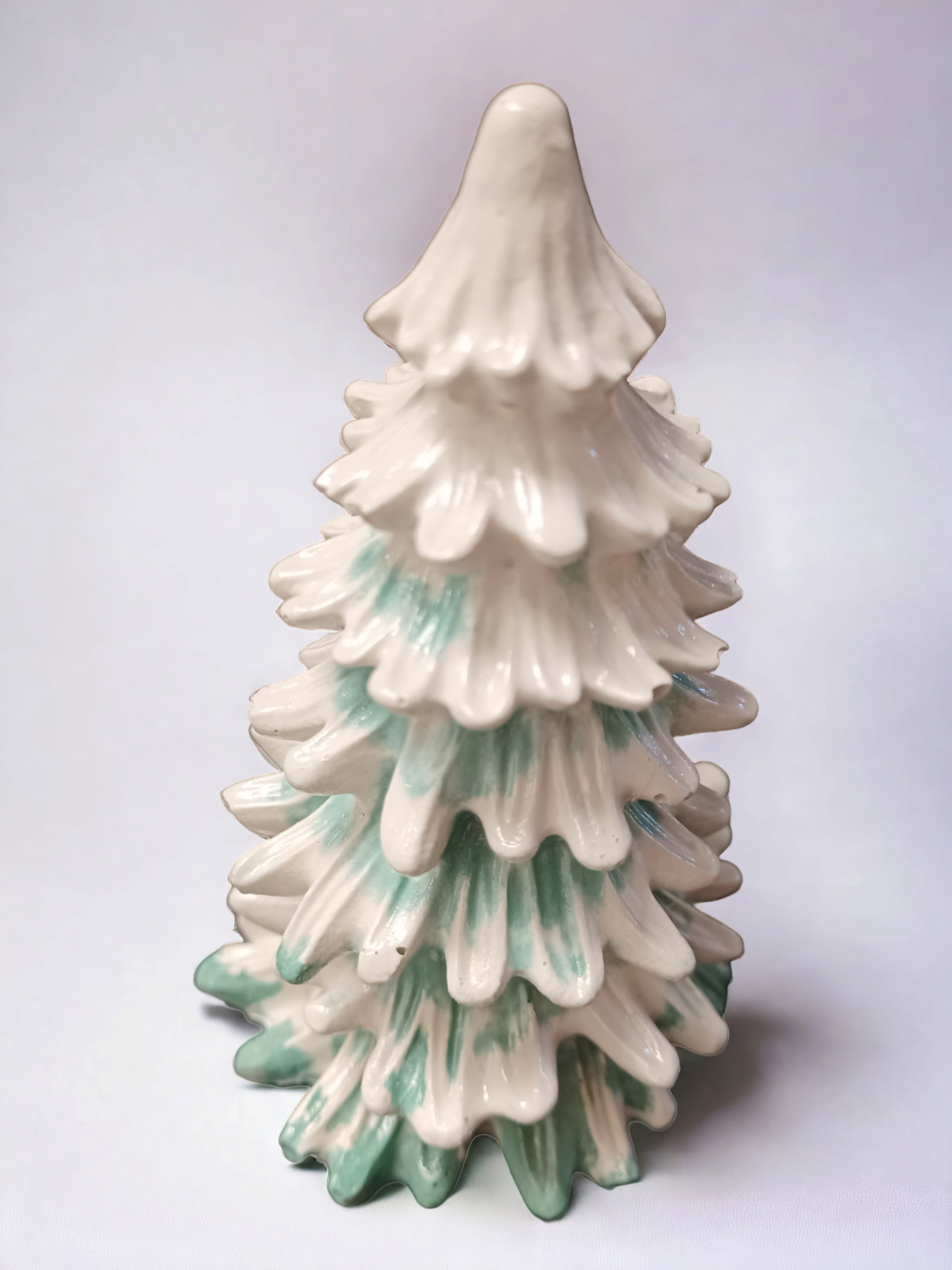 The "Holiday Pine" Handmade, Cement, Rustic Decorative Holiday Tree (Type A)