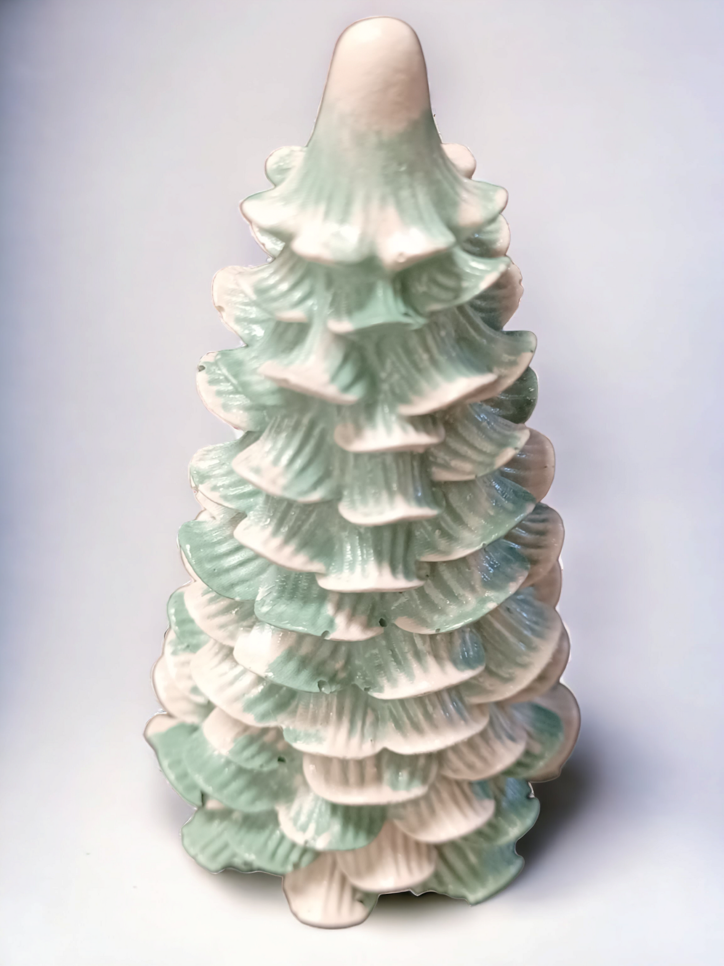 The "Holiday Pine" Handmade, Cement, Rustic Decorative Holiday Tree (Type B)