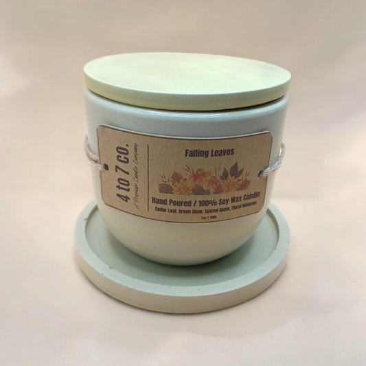 Falling Leaves Soy Candle Set
