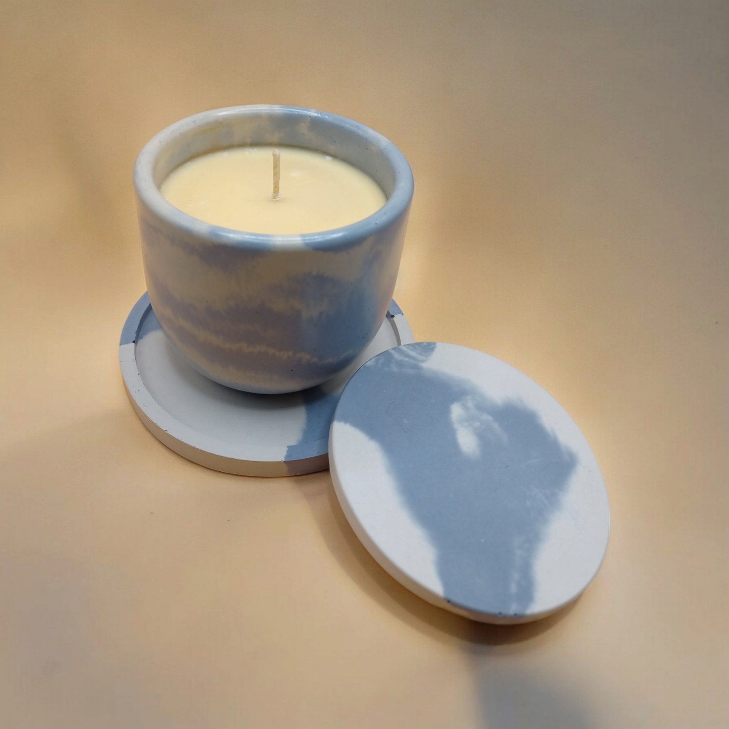 Sweet Blueberries and Cream Soy Candle Set