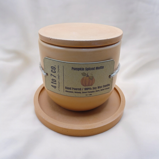Pumpkin Spiced Muffin Soy Candle Set