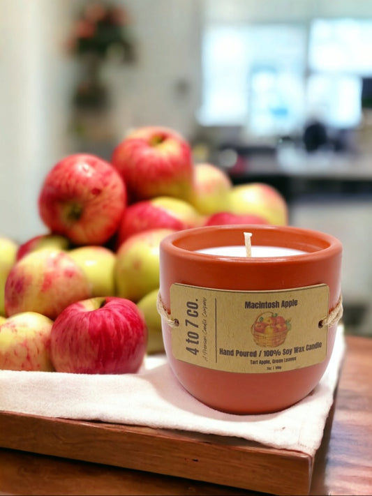 Macintosh Apple Soy Candle Set