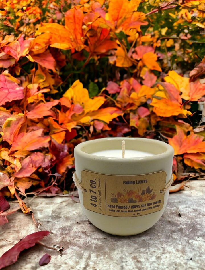 Falling Leaves Soy Candle Set